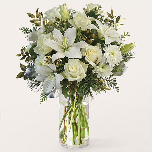 Wintry Mix Bouquet –  Holtschlag Florist, Quincy IL