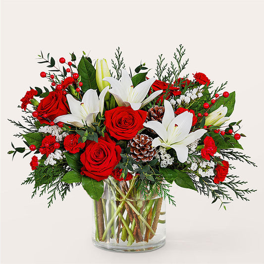 Best in Snow Bouquet –  Holtschlag Florist, Quincy IL