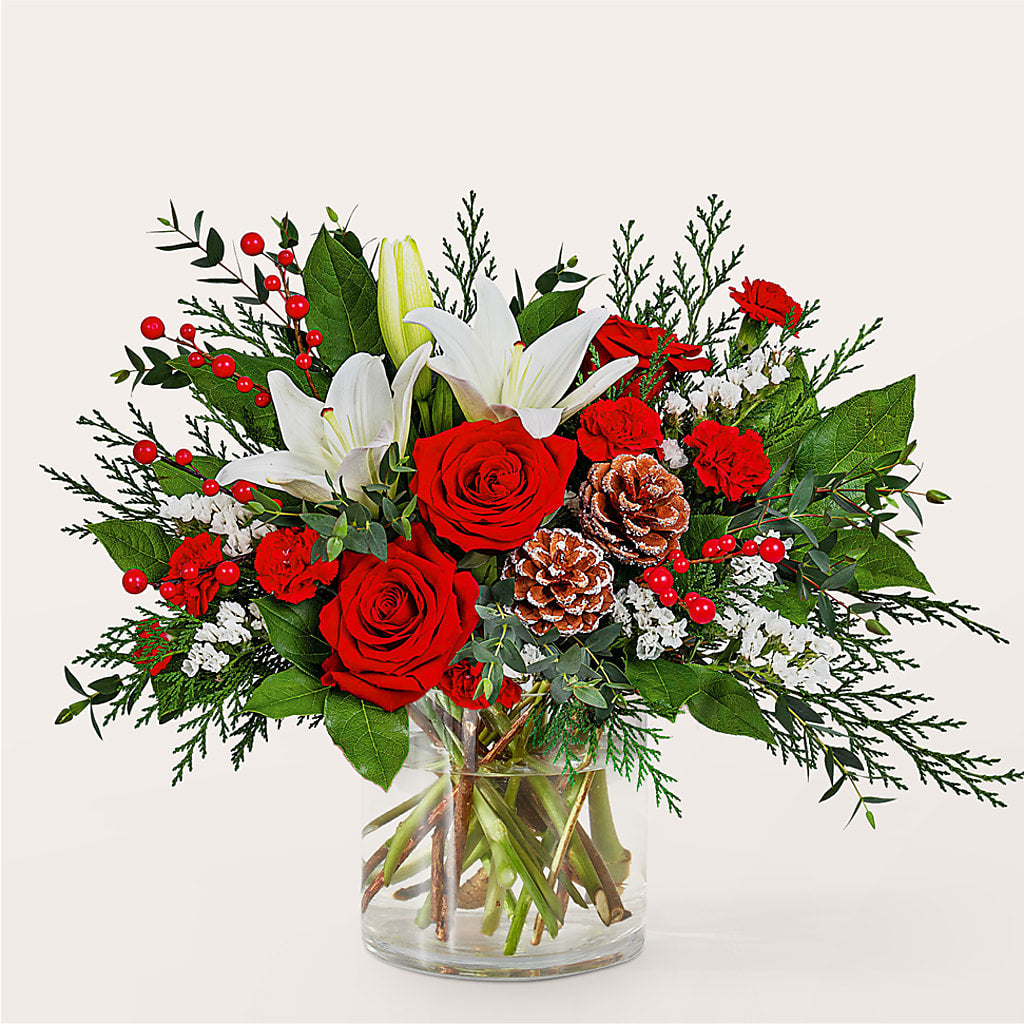 Best in Snow Bouquet –  Holtschlag Florist, Quincy IL