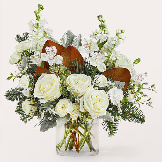 Fresh Snowfall Bouquet –  Holtschlag Florist, Quincy IL