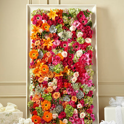Fresh Picked Floral Wall –  Holtschlag Florist, Quincy IL