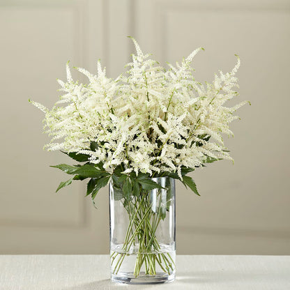 White Astilbe Bouquet –  Holtschlag Florist, Quincy IL